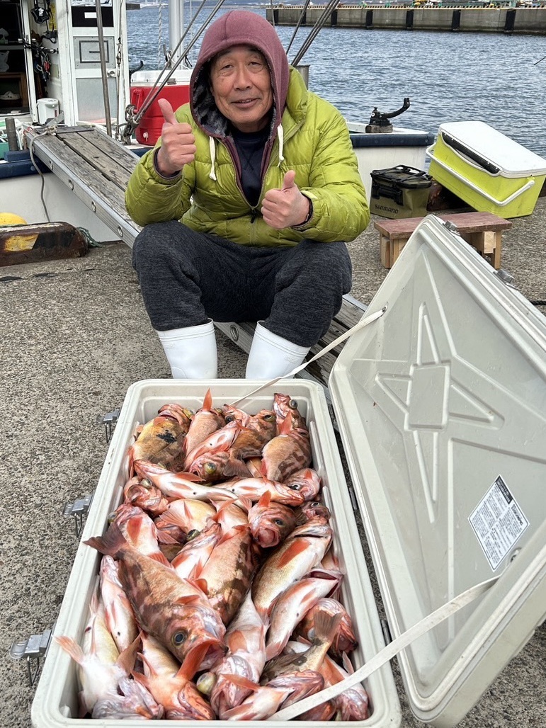 ハチメ（沖メバル）釣り