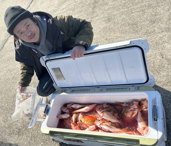 ハチメ釣り