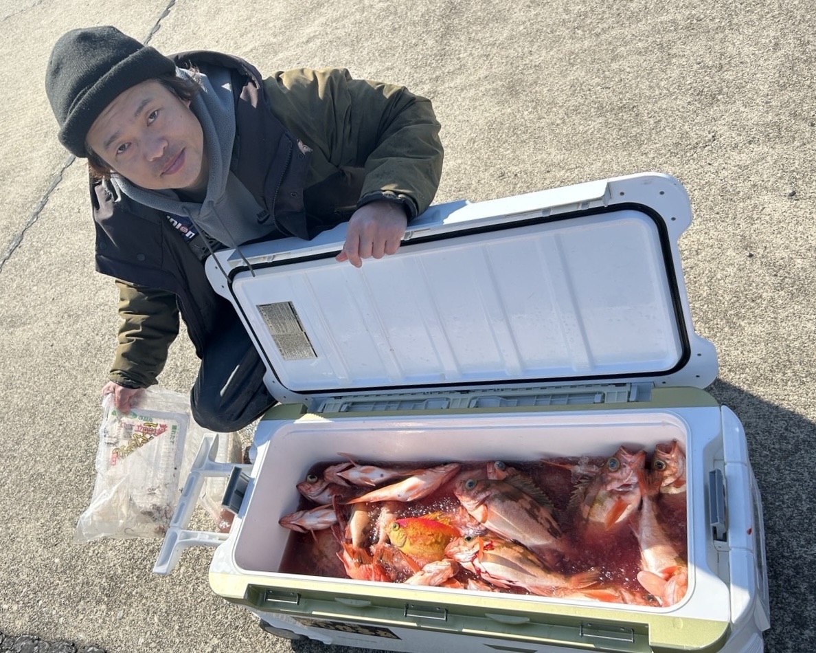 ハチメ釣り